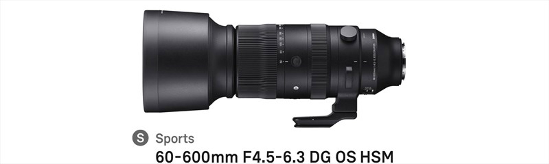 Sigma objektiv 60-600mm f/4.5-6.3 DG DN OS Sports