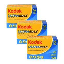 Kodak Film GC UltraMax 400 135-36  3 pack 