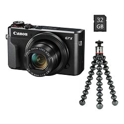 Canon Digitalni fotoaparat Powershot G7X Mark II VLOGGER KIT