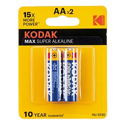 Kodak Baterija MAX Super Alkaline KAA-2P