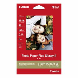 Canon fotopapir PP-201 Plus Glossy II Photo Paper 13x18cm (20 listova)