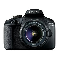 Canon Digitalni fotoaparat EOS 2000D + EF-S 18-55mm DC III