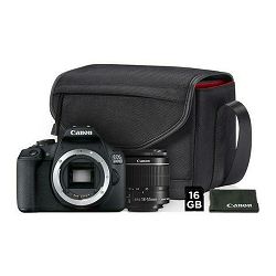 Canon Digitalni fotoaparat EOS 2000D EF-S 18-55mm IS II + torba SB130 + 16GB mem.kartica
