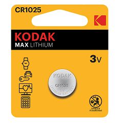 Kodak Baterija MAX Lithium CR1025
