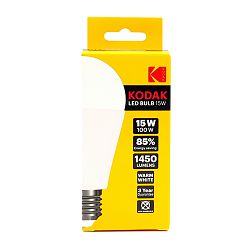 Kodak Žarulja LED A60 E27 1450lm Warm 15W/100W Non Dim IC Driver