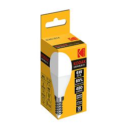 Kodak Žarulja LED G45 E14 480lm Warm 6W/40W Non Dim IC Driver