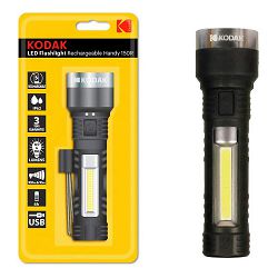 Kodak Baterijska svjetiljka LED Flashlight Rechargeable handy 150R
