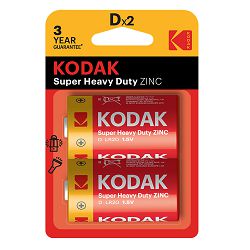 Kodak Baterija Super Heavy Duty Zinc KDHZ-2 (2 pack)
