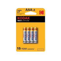 Kodak Baterija MAX Lithium K3AFR-4P