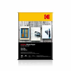 Kodak Photo Paper - High Gloss 180gsm  A4, 20 sheets