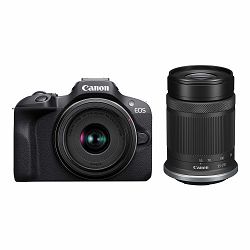 Canon Mirrorless Camera EOS R100 + RF-S 18-45mm f/4.5-6.3 IS STM + RF-S 55-210mm f/5-7.1 IS STM