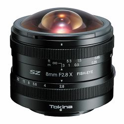 Tokina Objektiv SZ 8mm F2.8 Fisheye MF X 