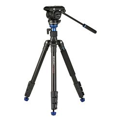 Benro Video stativ A2883F Alu Video Kit with Leveling Column and S4PRO Head 166cm