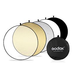 Godox 5-in-1 Reflector Gold, Silver, Black, White, Transparent - 110cm