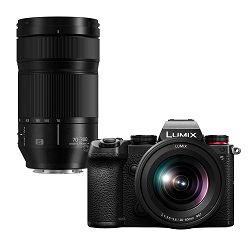 Panasonic Digitalni fotoaparat LUMIX S5 + Lumix S 20-60mm f/3.5-5.6 + Lumix S 70-300mm f/4.5-5.6