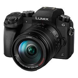 Panasonic Digitalni fotoaparat G DSLM LUMIX DMC-G7HEG-K (Objektiv: H-FS14140 Lumix G Vario 14-140mm/f3,5-5,6 ASPH. POWER O.I.S.) Crni