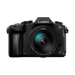 Panasonic Digitalni fotoaparat G DSLM LUMIX DMC-G80HAEG-K (Objektiv: H-FSA14140E Lumix G Vario 14-140mm f/3.5-5.6 ASPH/ POWER O.I.S. Lens ) Crni