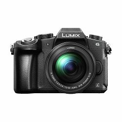 Panasonic Digitalni fotoaparat G DSLM LUMIX DMC-G80MEG-K (Objektiv: H-FS12060E) Crni