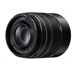 Panasonic Objektiv Zoom lens H-FS45150EKA Lumix G Vario 45-150mm/f4-5,6 ASPH. MEGA O.I.S. Crni