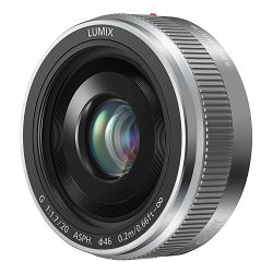 Panasonic Objektiv LUMIX G 20mm f/1.7 ASPH (Silver)
