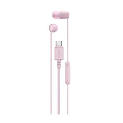 SONY USB-C žičane In-ear slušalice - roze