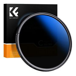 K&F Concept Filter Basic Fader Adjustable Gray Filter NDX ND2 – ND400  58mm