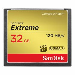 SanDisk Memorijska kartica SDCFXSB-032G-G46 Extreme CF 120MB/s, 85MB/s write, UDMA7, 32GB
