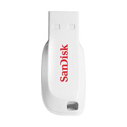 SanDisk USB Stick SDCZ50C-016G-B35W Cruzer Blade 16GB White