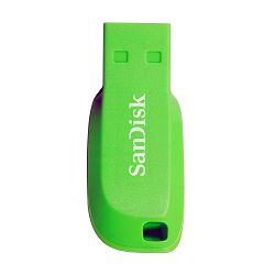 SanDisk USB Stick SDCZ50C-064G-B35GE Cruzer Blade 64GB Electric Green