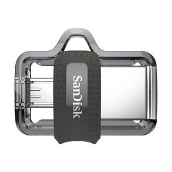 SanDisk USB Stick SDDD3-016G-G46 SanDisk Ultra Dual Drive m3.0 16GB Grey & Silver