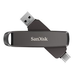 SanDisk USB Stick SDDDE1-2T00-G46 SanDisk Extreme pro Dual Drive USB TypeC + T 2TB 1000MB/s 3.2 Gen 2 (Black) Metal