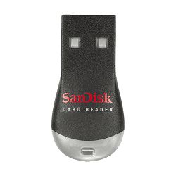 Sandisk Čitač kartica SDDR-121-G35, 121 microSD USB 2.0 reader,3x5,Global