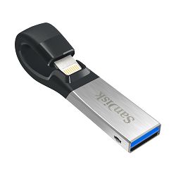 SanDisk USB Stick SDIX30N-064G-GN6NN SanDisk iXpand Flash Drive 64GB - USB for iPhone (lightning connector)