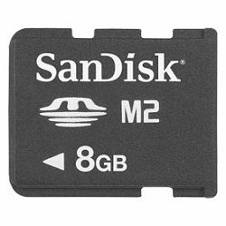 SanDisk Memorijska kartica SDMSM2-8192-E12M SanDisk MS Micro (M2) 8GB