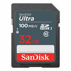 SanDisk Memorijska kartica SDSDUNR-032G-GN3IN Ultra SDHC  32GB  R100MB/s  Class 10 UHS-I