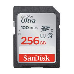 SanDisk Memorijska kartica SDSDUNR-256G-GN6IN Ultra SDXC  256GB  R100MB/s  Class 10 UHS-I U1