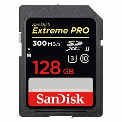 SanDisk Memorijska kartica SDSDXPK-128G-GN4IN Extreme Pro SDXC 128GB - 300/MB/s UHS-II