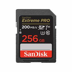 SanDisk Memorijska kartica SDSDXXD-256G-GN4IN Extreme Pro SDXC  256GB  R200MB/s  W140MB/s  Class 10 V30 UHS-I U3