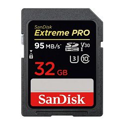 SanDisk Memorijska kartica SDSDXXG-032G-GN4IN Extreme Pro SDHC Card 32GB - 95MB/s V30 UHS-I U3