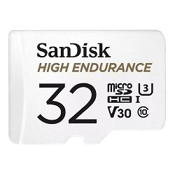 SanDisk Mamorijska kartica SDSQQNR-032G-GN6IA microSDHC High Endurance Video 32 GB C 10 U3 V30, Adapter