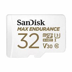 SanDisk Mamorijska kartica SDSQQVR-032G-GN6IA microSDHC Max Endurance Video 32GB  R100MB/s  W40MB/s  C10 U3 V30 + SD Adapter