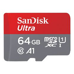 SanDisk Memorijska kartica SDSQUAB-064G-GN6MN Ultra microSDHC 64GB  R140MB/s  A1 Class 10 UHS-I