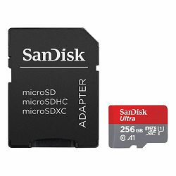 SanDisk Memorijska kartica SDSQUAC-256G-GN6MA Ultra microSDXC 256GB  R150MB/s  A1 Class 10 UHS-I + SD Adapter