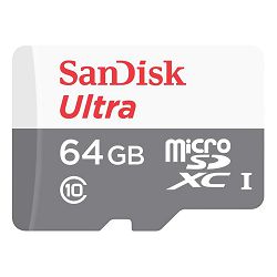 SanDisk Memorijska kartica SDSQUNR-064G-GN3MN Ultra microSDHC 64GB 100MB/s Class 10 UHS-I