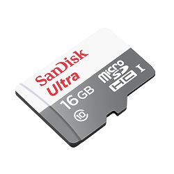 SanDisk Memorijska kartica SDSQUNS-016G-GN3MN Ultra Android microSDHC 16GB 80MB/s Class 10