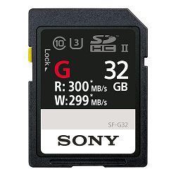 SONY Memorijska kartica SF-G Professional 32GB, CL10 UHS-II R300 W299