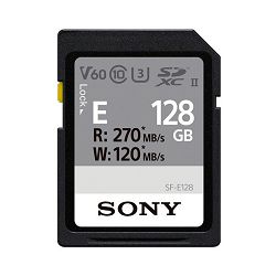 Sony memory card SDXC 128GB E UHS-II C10 U3 V60