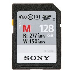 SONY Memorijska kartica SF-M 128GB SDXC UHS-II V60 U3 (R/W 277/150 MB/s)