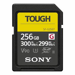 Sony Memorijska kartica SF-G TOUGH 256GB SDXC UHS-II R300 W299 V90