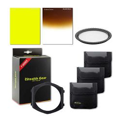 Stealth Gear Creative 2 Square Filter Kit (Yellow, GRBrown, Star8, Holder)